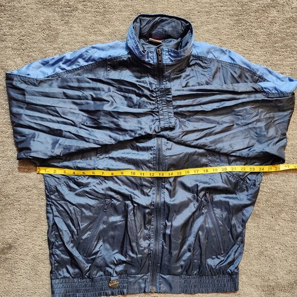 Nike Blue Windbreaker Jacket - Picture 12 of 15